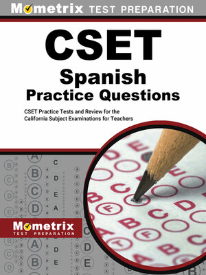 cover image of CSET Spanish Practice Questions